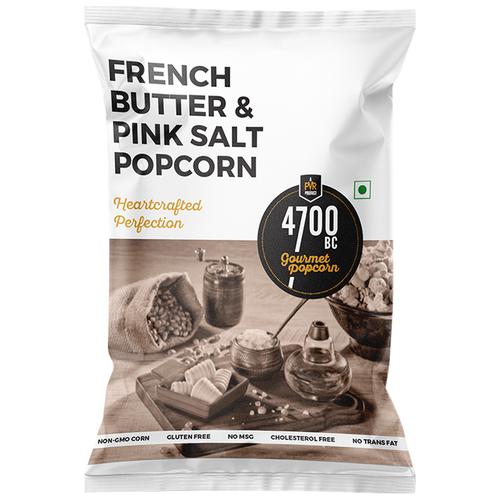 4700BC Gourmet Popcorn - French Butter & Pink Salt - 45g