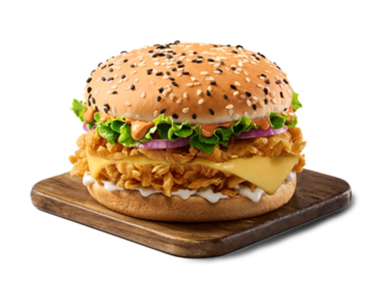 Chicken Zinger Burger - Tandoori with Cheese