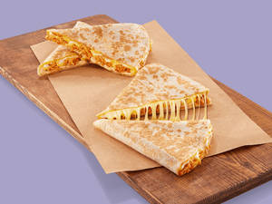 Melted Cheese Quesadilla - Chipotle Chicken