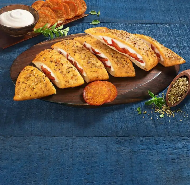 Korean Paneer Tikka Garlic Bread