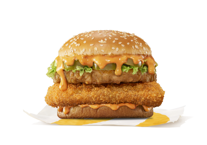 Big Yummy Chicken Burger