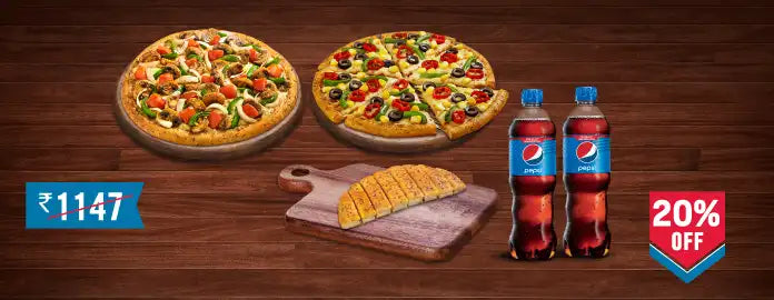 Meal for 4: Farmhouse and Veg paradise