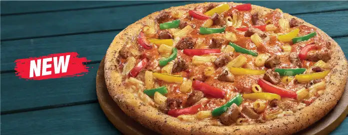 Non Veg Creamy Tomato Pasta Pizza