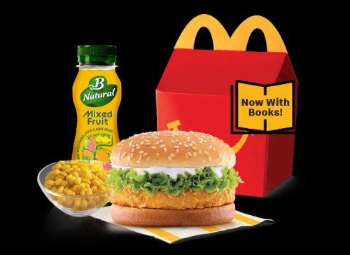 McChicken Burger Happy Meal