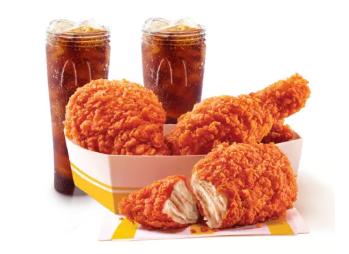 McSpicy Fried Chicken 3 Pcs + 2 Coke