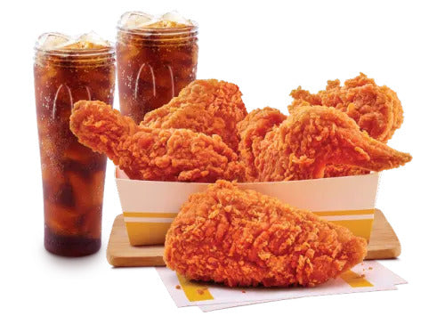 McSpicy Fried Chicken 5 Pcs + 2 Coke