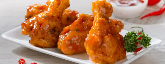 Roasted chicken wings Peri Peri