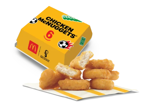 Chicken McNuggets - 6 pc