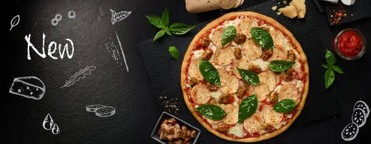 Chicken Salami Gourmet Pizza