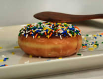 Chocolate Iced Glazed Sprinkles