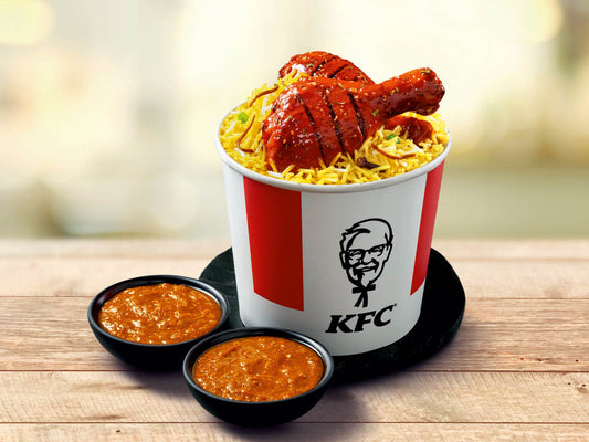 Smoky Grilled Chicken Biryani Bucket
