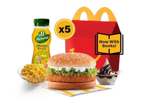 Birthday Party Package - McVeggie now with Happy Readers