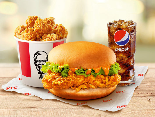 Classic Chicken Krisper and Popcorn Combo