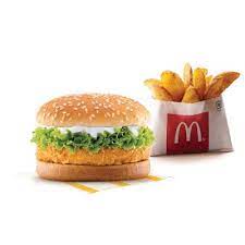 McChicken Burger + Masala Wedges (R)