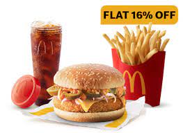 McSaver Corn and Cheese Burger Meal