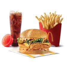 McSaver McSpicy Premium Veg Burger Meal
