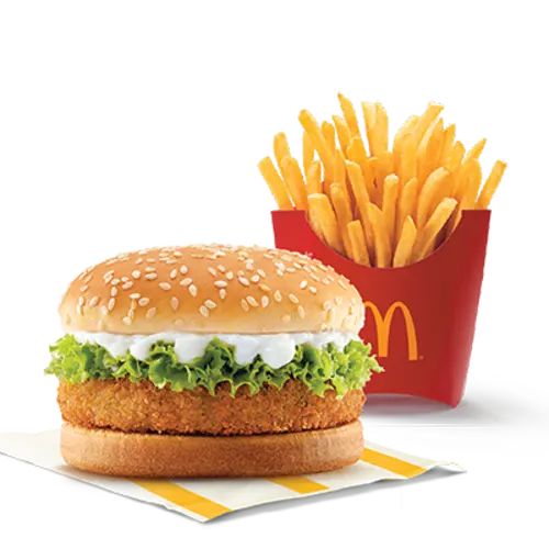 McVeggie + Fries (M)