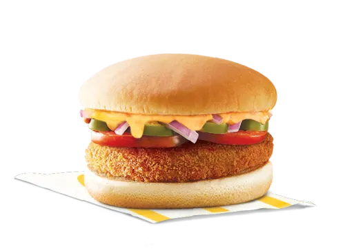 Mexican McAloo Tikki Burger