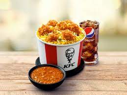Popcorn Chicken Biryani Bucket