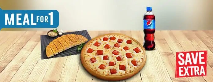 Tomato Garlic Bread Lunch Combo