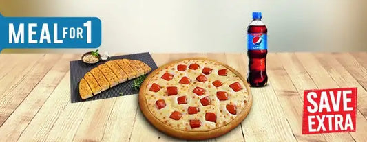 Tomato Garlic Bread Lunch Combo