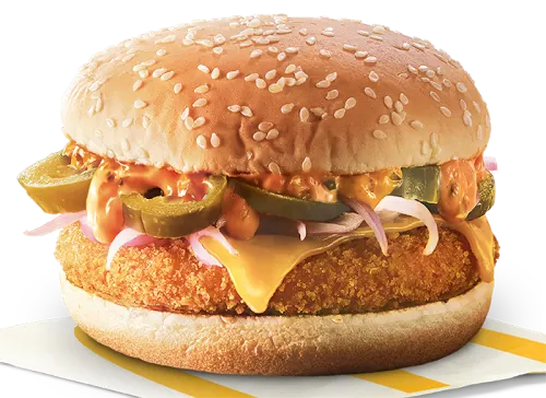 Corn and Cheese Burger