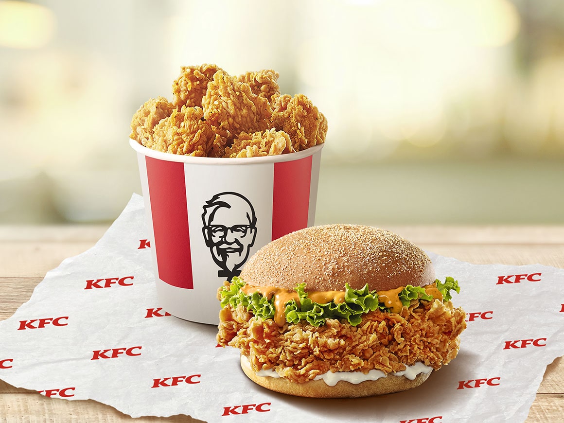 Zinger and Popcorn Combo