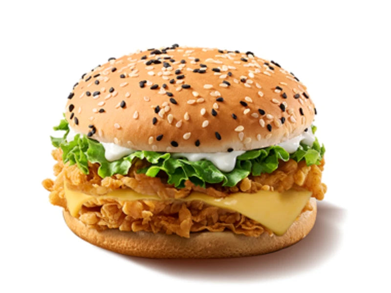 Classic Chicken Zinger Burger with Cheese