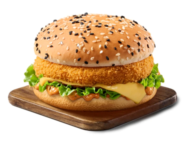 Veg Zinger Burger with Cheese