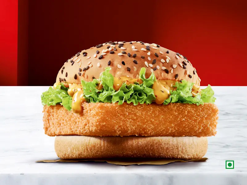 Paneer Zinger Burger