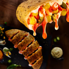 Korean Corn & Jalapeno Garlic Bread