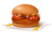Mexican McAloo Tikki Burger