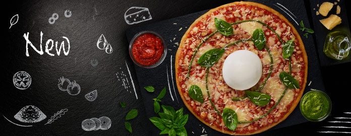 Burrata Pesto Gourmet Pizza