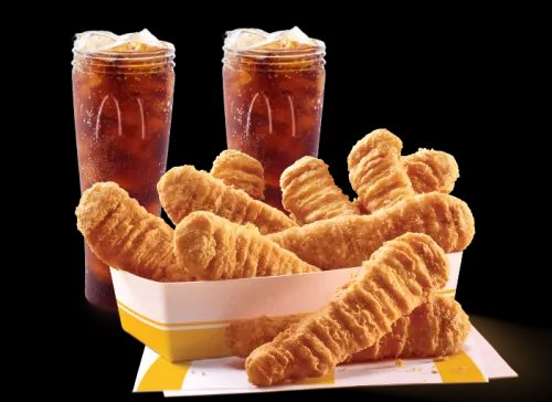 Chicken Strips 10 Pcs + 2 Coke