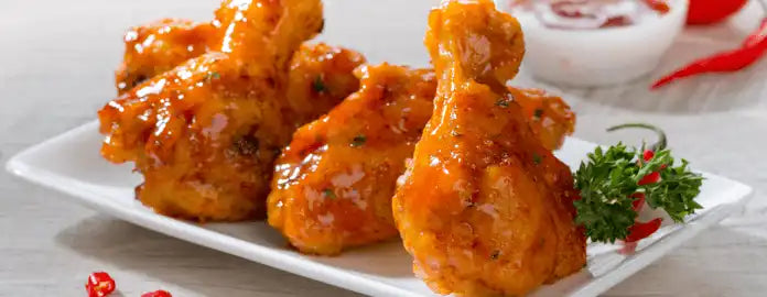 Roasted chicken wings Peri Peri
