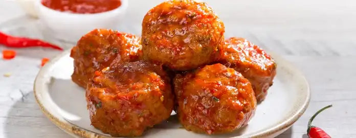 Chicken Meatballs Peri Peri (Sauce)