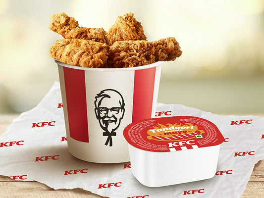 Hot wings and Tandoori masala dip combo