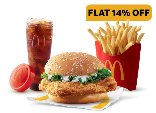 McSaver McSpicy Chicken Burger Meal