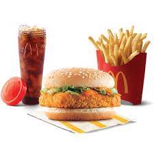 McSaver McSpicy Paneer Burger Meal