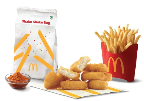 Chicken McNuggets 6 Pc + Fries (M) + Piri Piri Spice Mix
