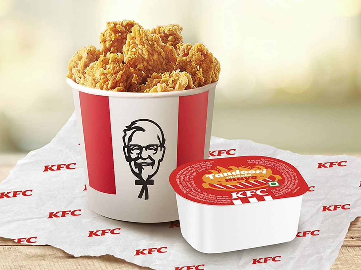 Popcorn and Tandoori masala dip combo